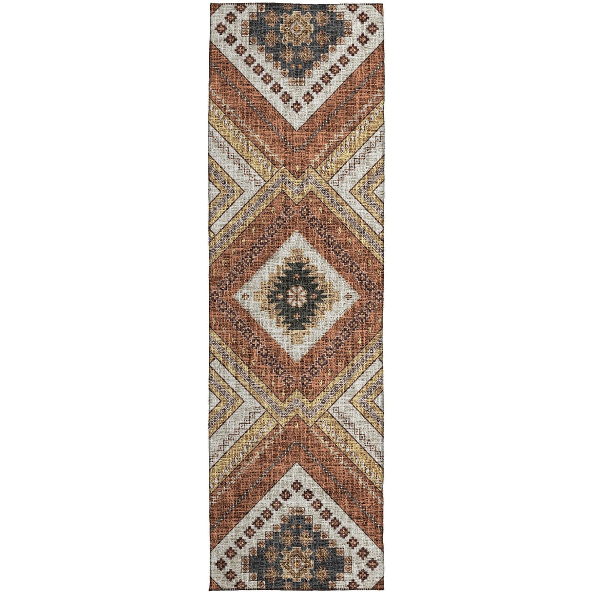 Dalyn Portico PO5 Copper Rug runner rug