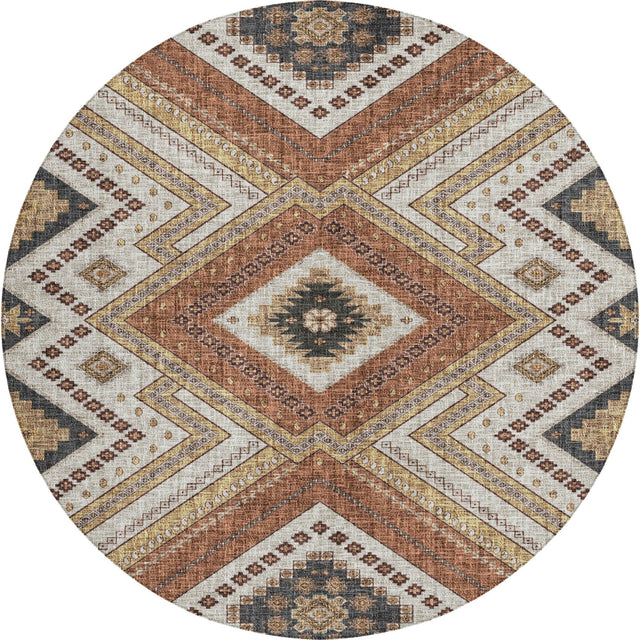Dalyn Portico PO5 Copper Rug rectangular rug