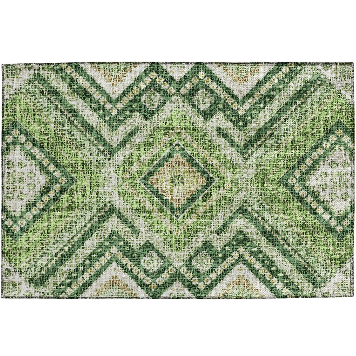 Dalyn Portico PO5 Green Rug rectangular rug