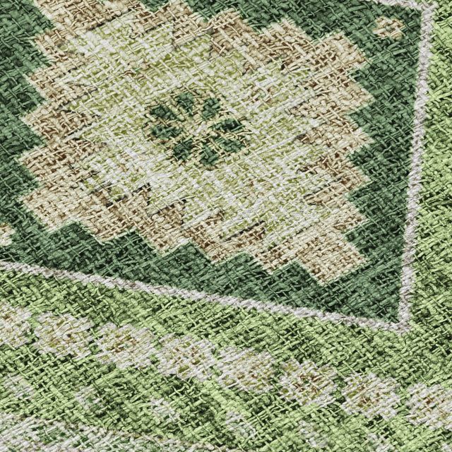 Dalyn Portico PO5 Green Rug color swatch