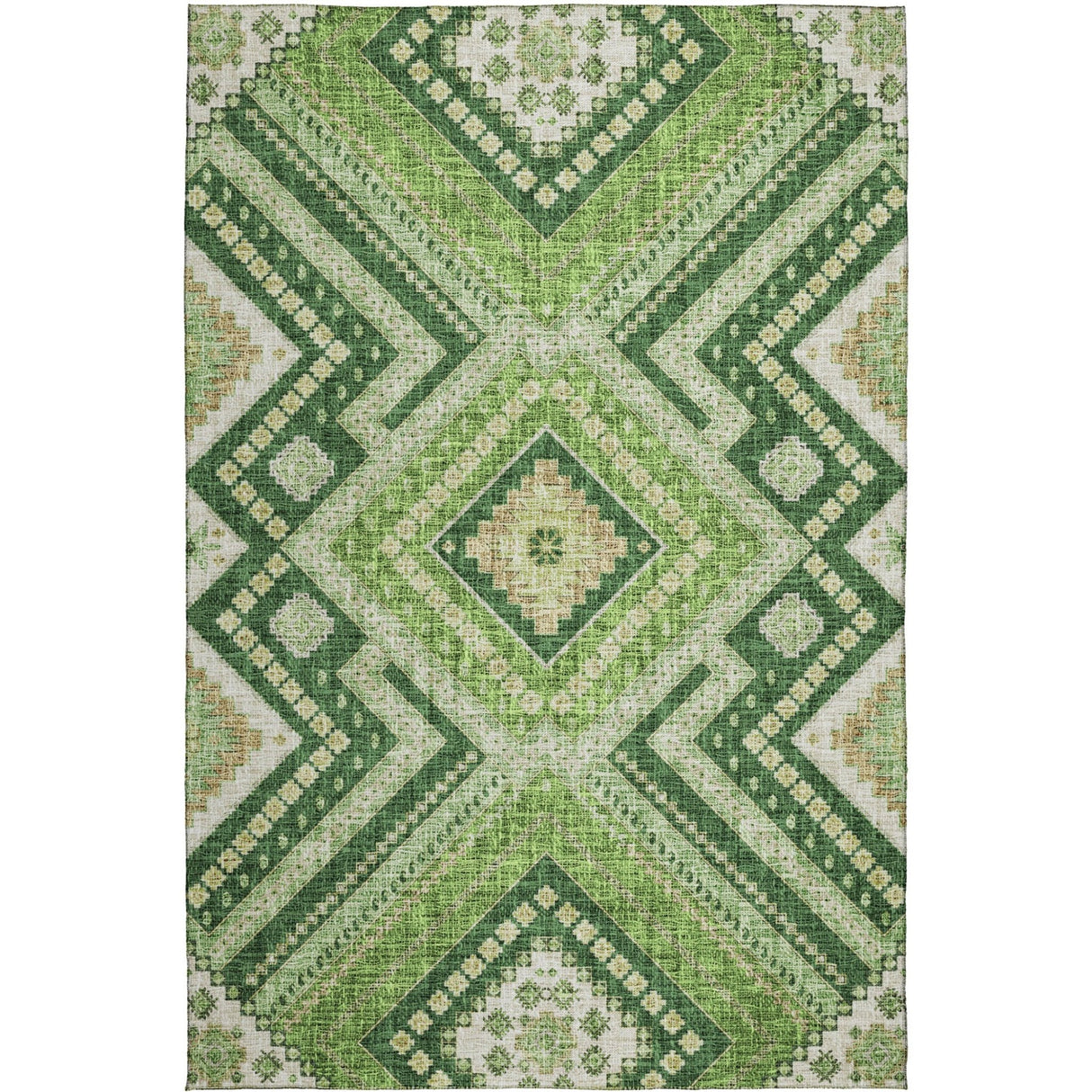 Dalyn Portico PO5 Green Rug main image