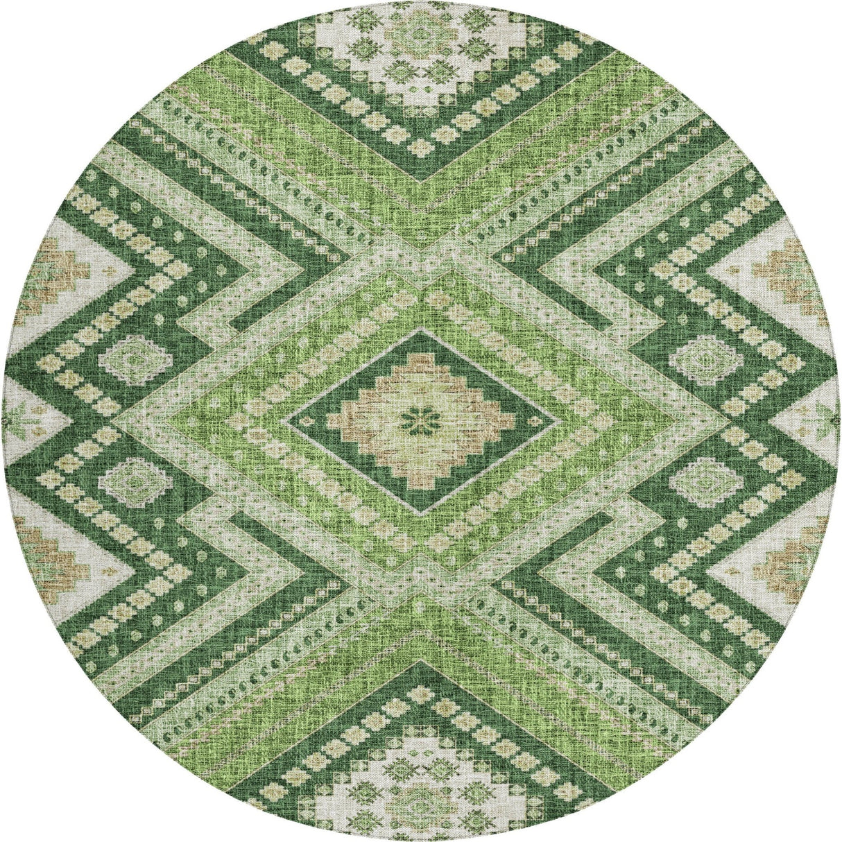 Dalyn Portico PO5 Green Rug rectangular rug