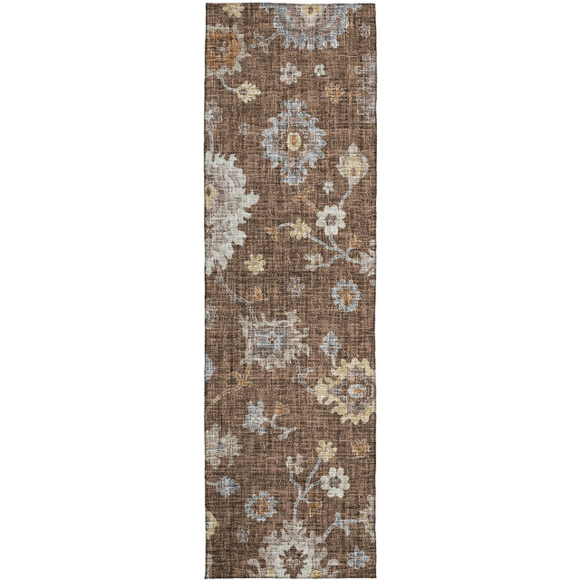 Dalyn Portico PO6 Chocolate Rug runner rug