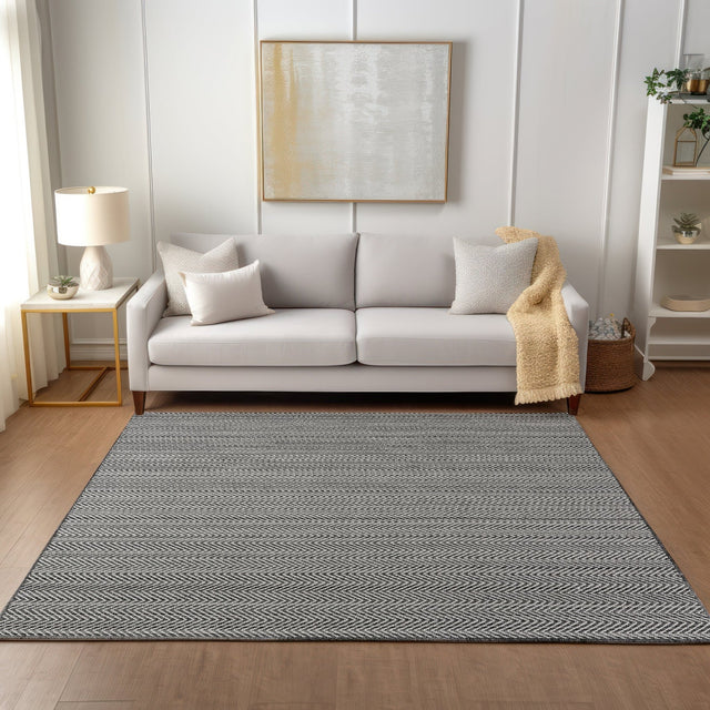 Dalyn Provo PV2 Hand Loomed Casual Black Rug