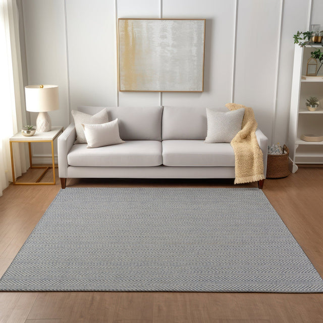 Dalyn Provo PV2 Hand Loomed Casual Blue Rug