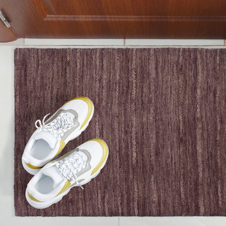 Dalyn Rafia Rf100 Plum Rug.