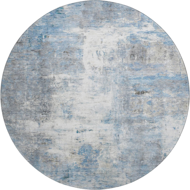 Dalyn Ravenna RN1 Blue Rug round rug