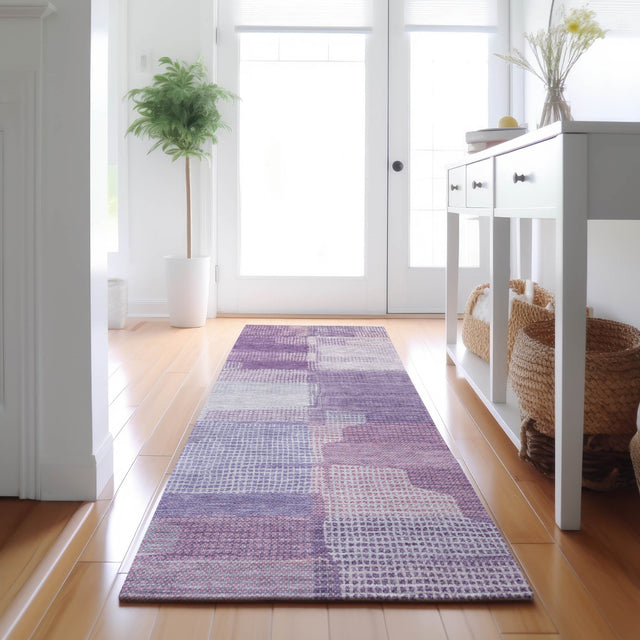 Dalyn Ravenna RN10 Lavender Rug shown in a room