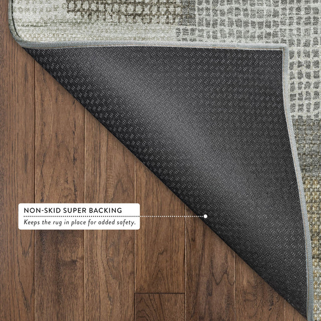 Dalyn Ravenna RN10 Taupe Rug backing detail