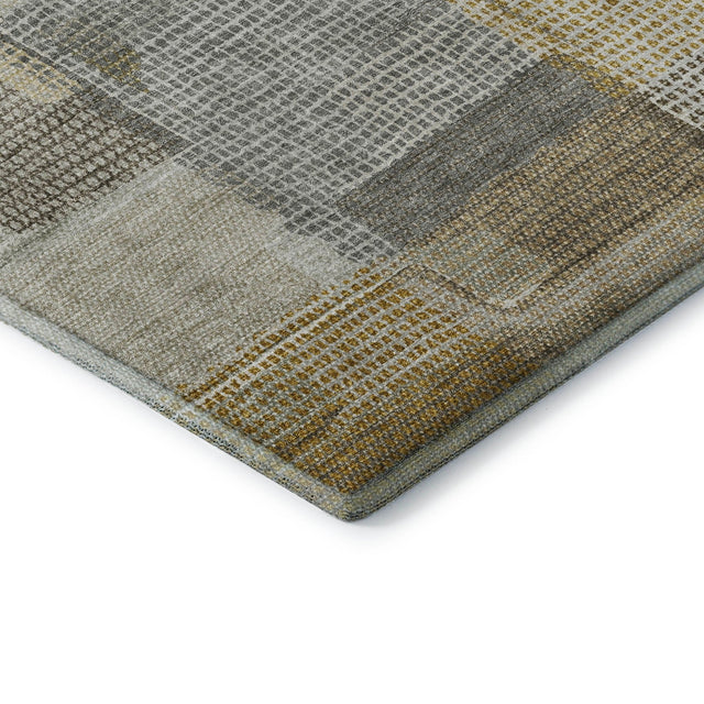Dalyn Ravenna RN10 Taupe Rug corner detail