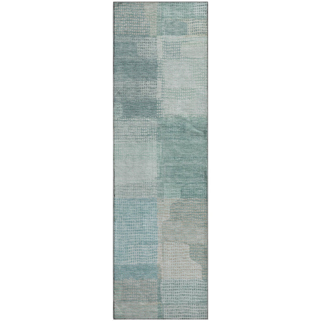 Dalyn Ravenna RN10 Teal Rug runner rug