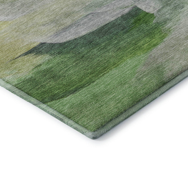 Dalyn Ravenna RN11 Aloe Rug corner detail