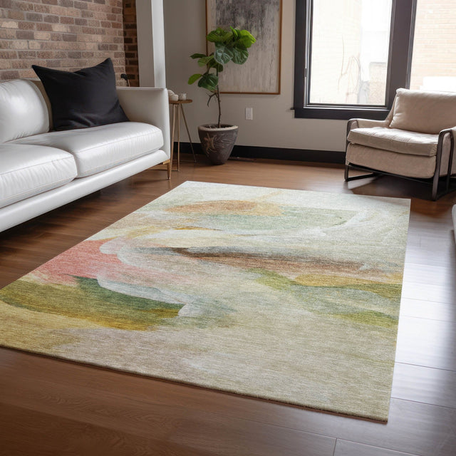 Dalyn Ravenna RN11 Linen Rug shown in a room
