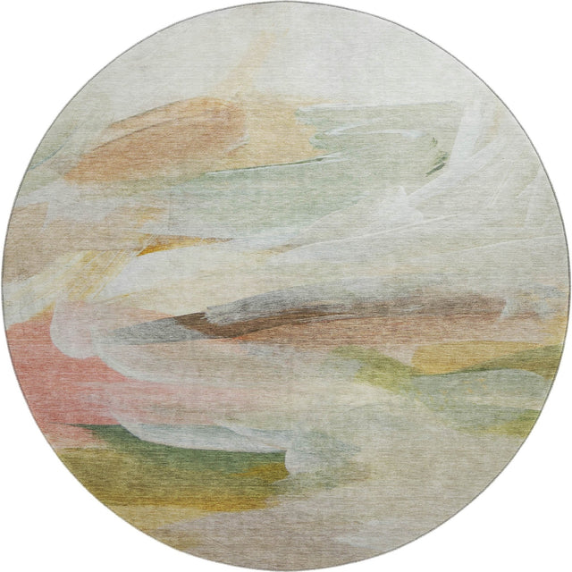 Dalyn Ravenna RN11 Linen Rug round rug