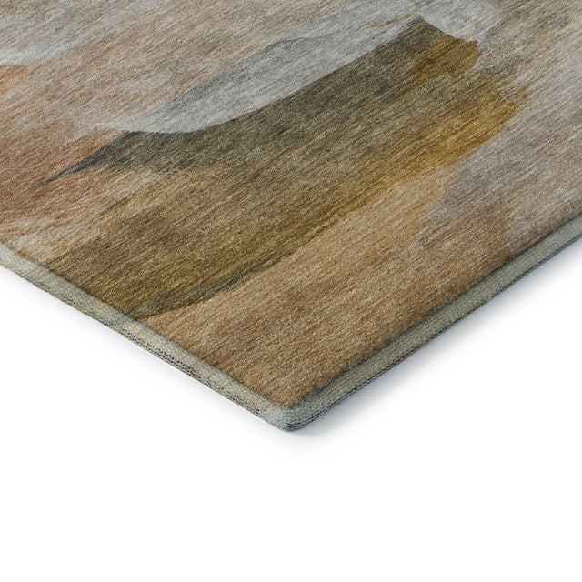 Dalyn Ravenna RN11 Taupe Rug corner detail