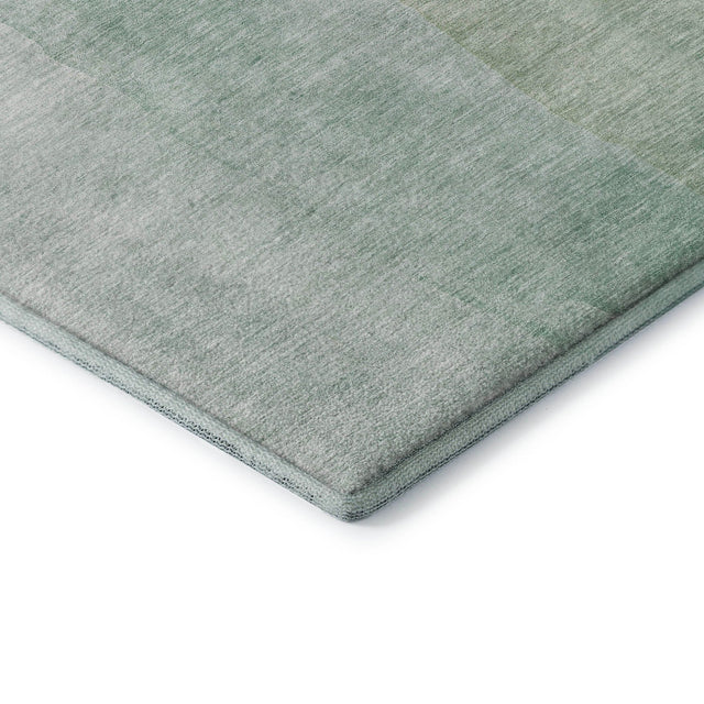 Dalyn Ravenna RN12 Aqua Rug corner detail
