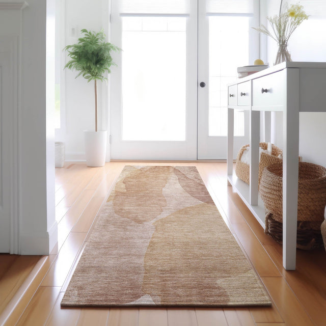 Dalyn Ravenna RN12 Coral Rug shown in a room
