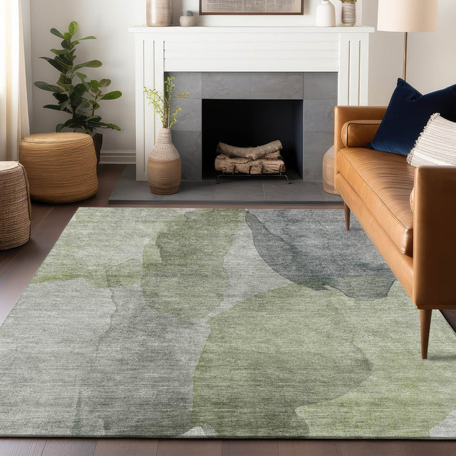 Dalyn Ravenna RN12 Fern Rug shown in a room