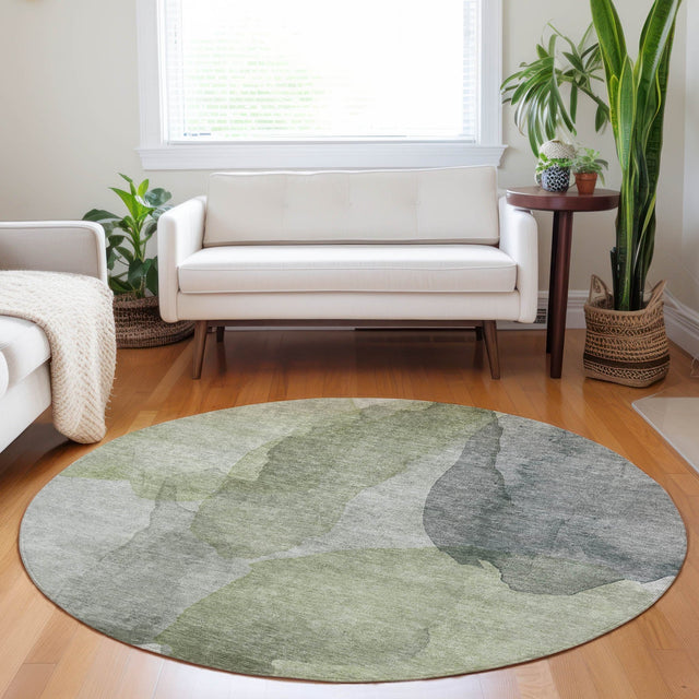 Dalyn Ravenna RN12 Fern Rug shown in a room