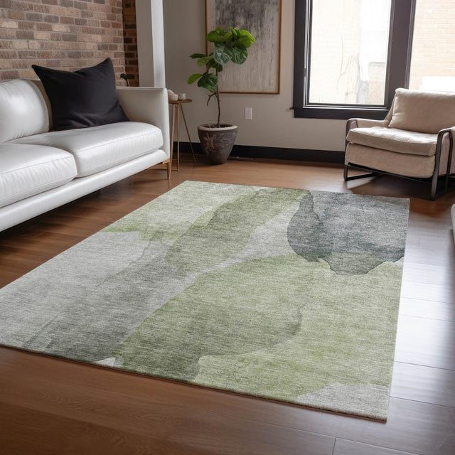 Dalyn Ravenna RN12 Fern Rug shown in a room
