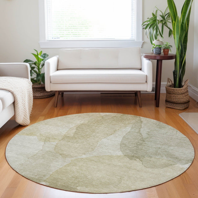 Dalyn Ravenna RN12 Putty Rug shown in a room
