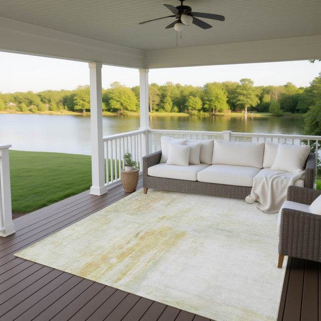 Dalyn Ravenna RN2 Linen Rug outdoor lifestyle image