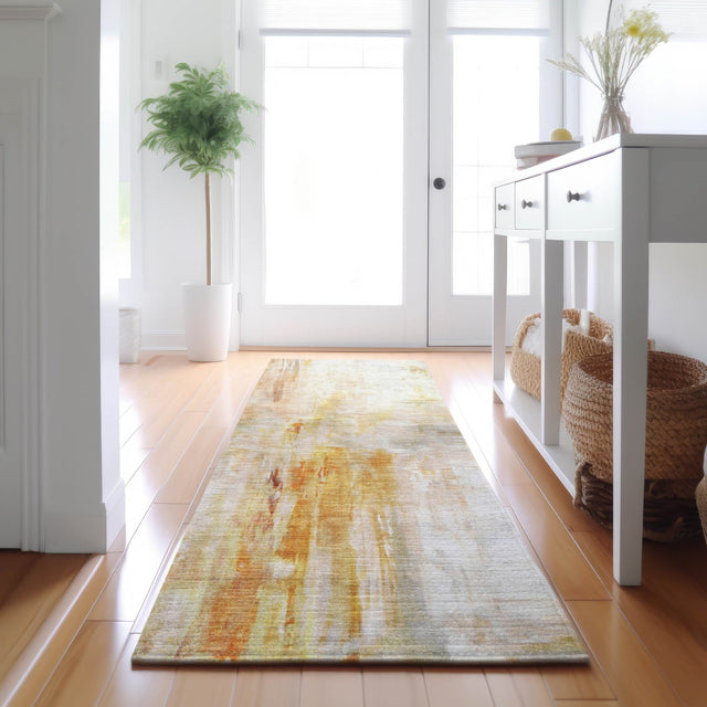 Dalyn Ravenna RN2 Paprika Rug shown in a room