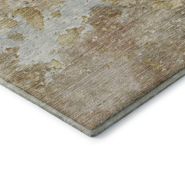Dalyn Ravenna RN3 Khaki Rug corner detail