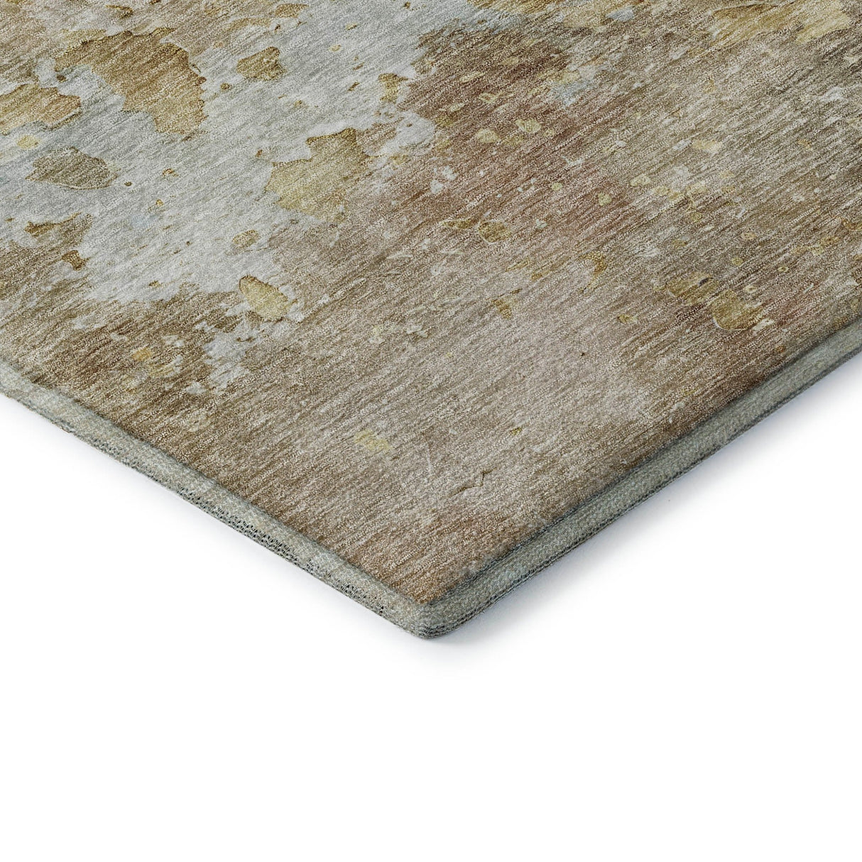 Dalyn Ravenna RN3 Khaki Rug corner detail