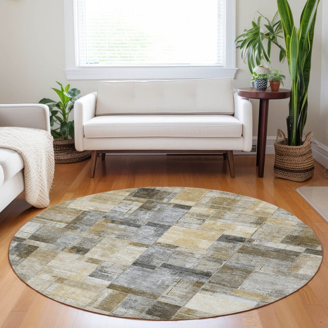 Dalyn Ravenna RN4 Granite Rug shown in a room