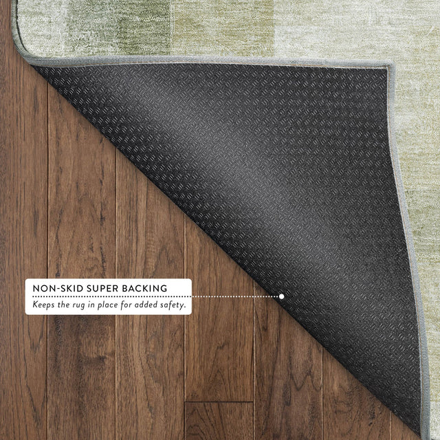 Dalyn Ravenna RN4 Sage Rug backing detail