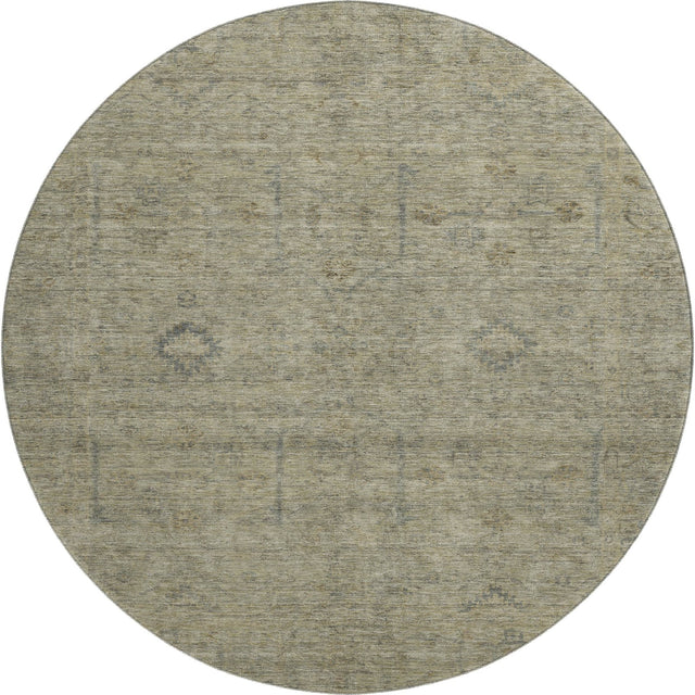 Dalyn Ravenna RN5 Khaki Rug round rug