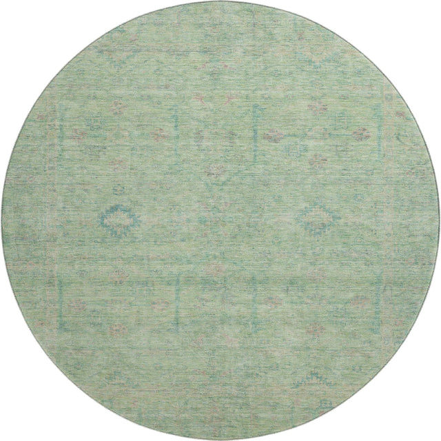 Dalyn Ravenna RN5 Seafoam Rug round rug