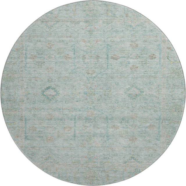 Dalyn Ravenna RN5 Sky Rug round rug