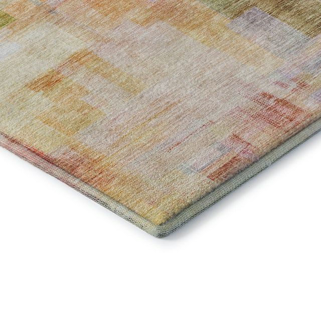Dalyn Ravenna RN6 Coral Rug corner detail