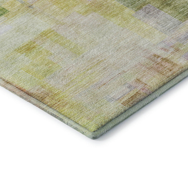 Dalyn Ravenna RN6 Green Rug corner detail