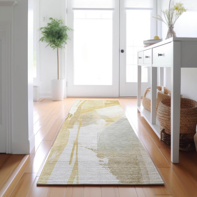 Dalyn Ravenna RN7 Beige Rug shown in a room