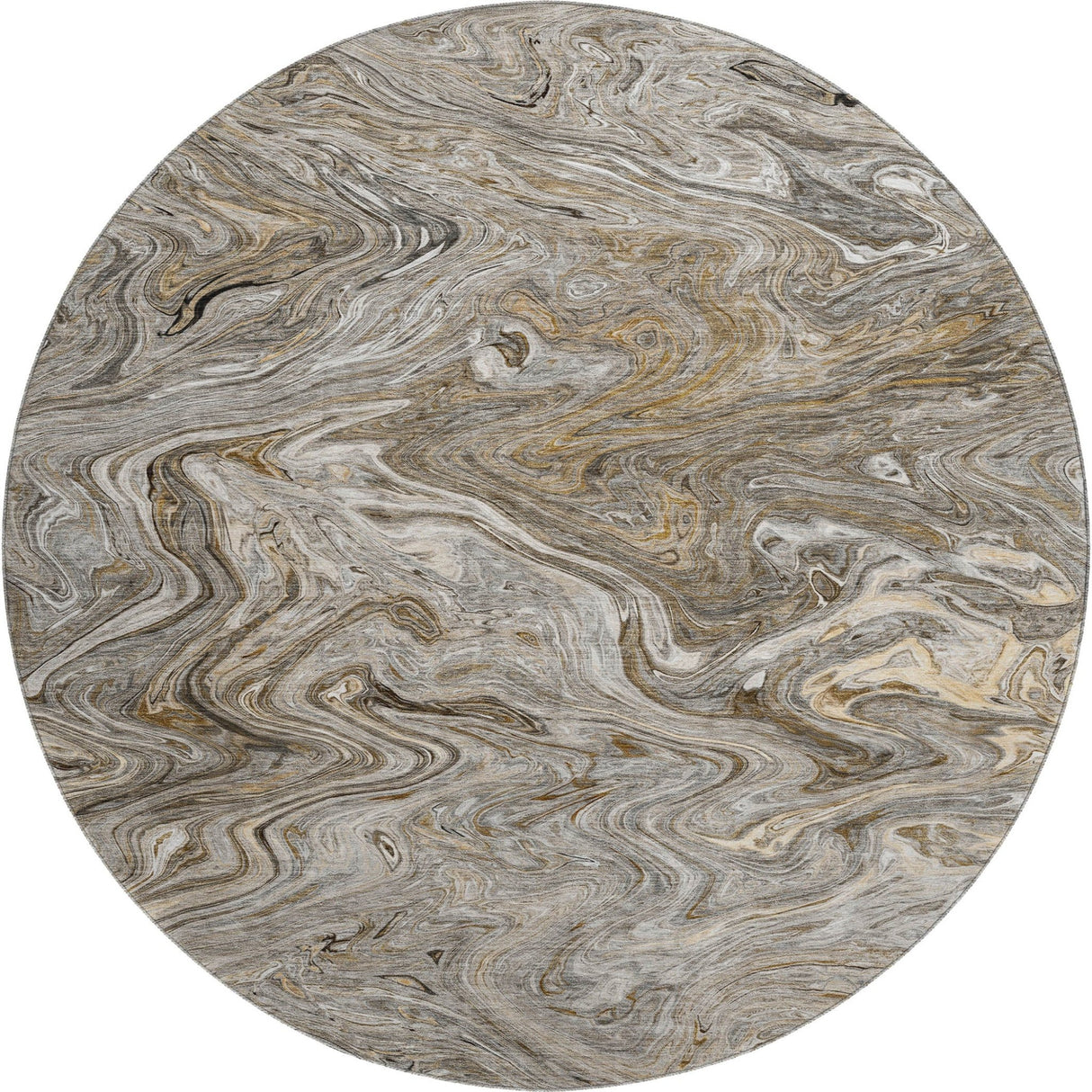 Dalyn Ravenna RN8 Taupe Rug round rug