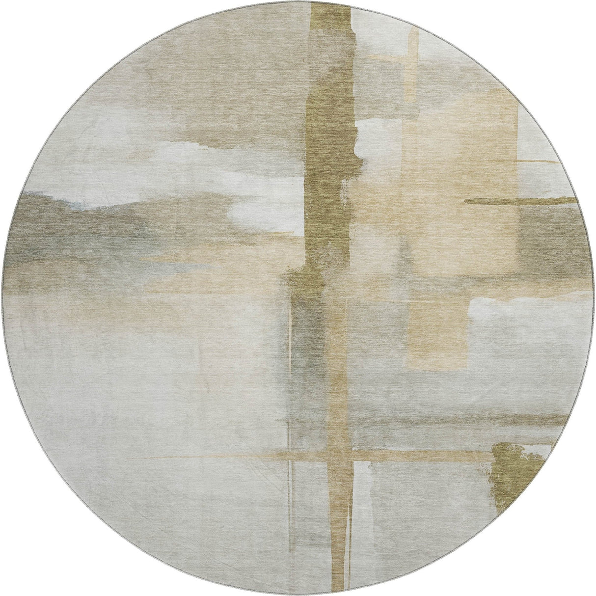 Dalyn Ravenna RN9 Putty Rug round rug