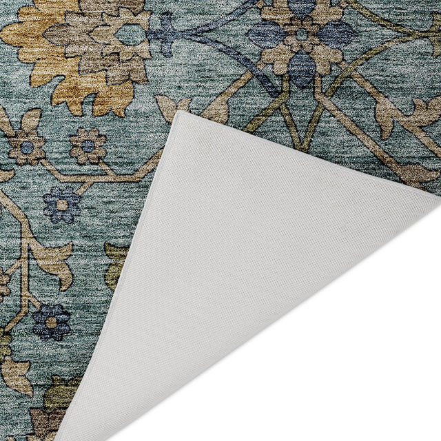 Dalyn Silk Road SR1 Denim Rug backing detail