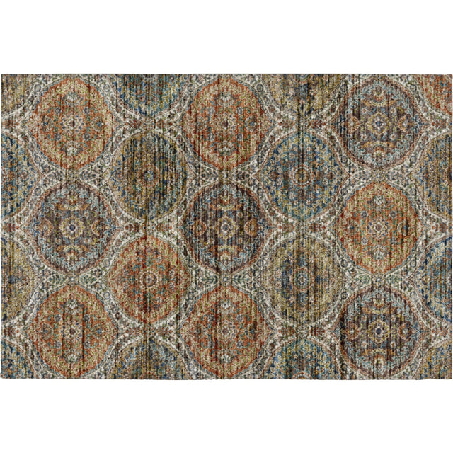 Dalyn Silk Road SR12 Multi Rug rectangular rug