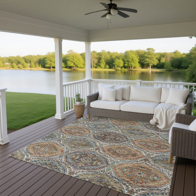Dalyn Silk Road SR12 Multi Rug outdoor lifestyle image