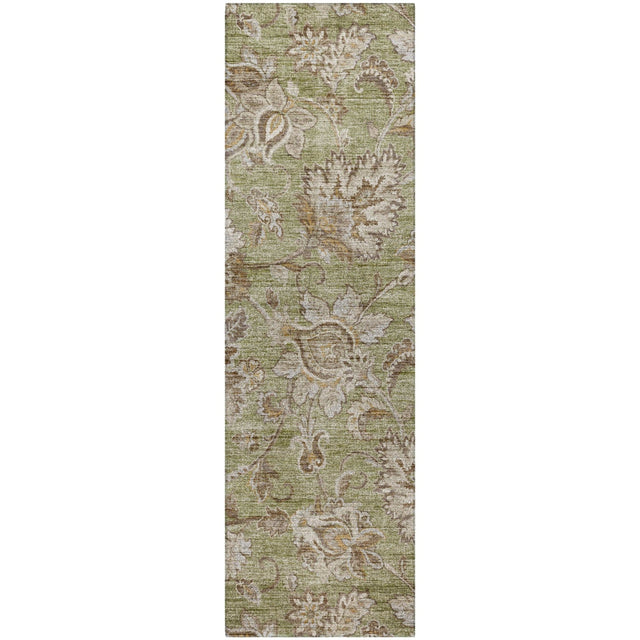 Dalyn Silk Road SR2 Aloe Rug runner rug