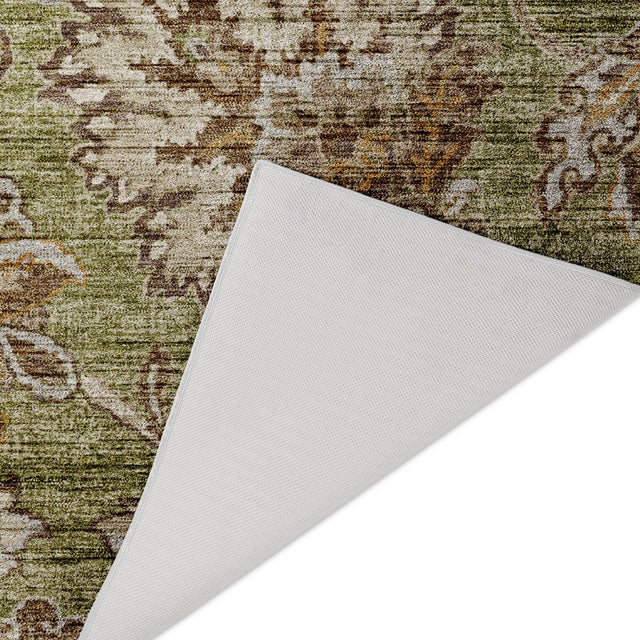 Dalyn Silk Road SR2 Aloe Rug backing detail
