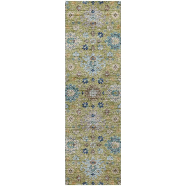 Dalyn Silk Road SR3 Aloe Rug runner rug