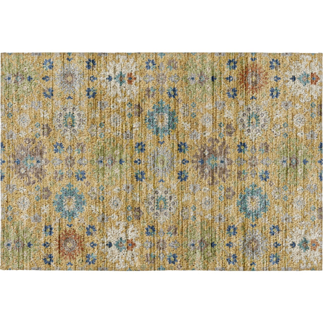 Dalyn Silk Road SR3 Turmeric Rug rectangular rug