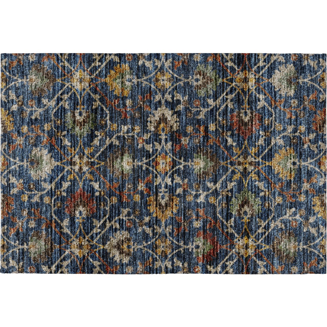 Dalyn Silk Road SR4 Navy Rug rectangular rug