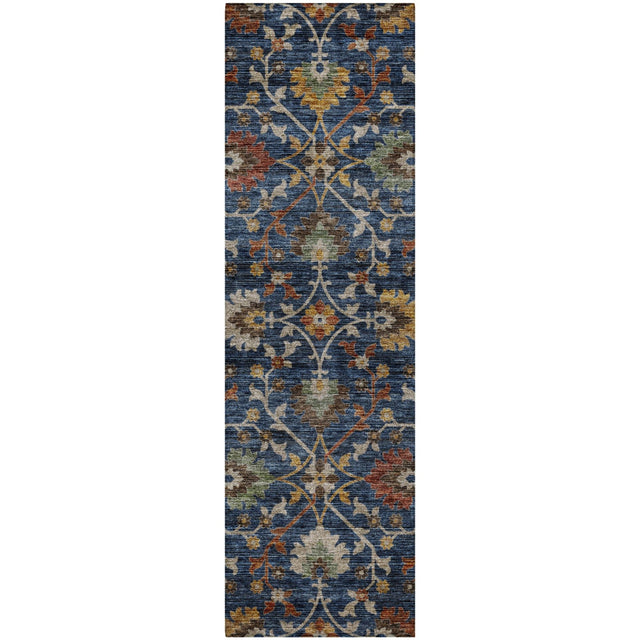 Dalyn Silk Road SR4 Navy Rug runner rug