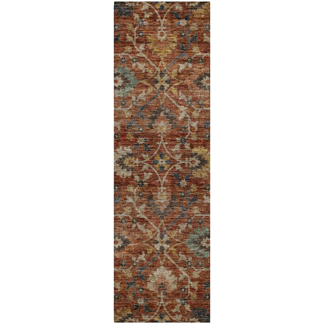 Dalyn Silk Road SR4 Paprika Rug runner rug