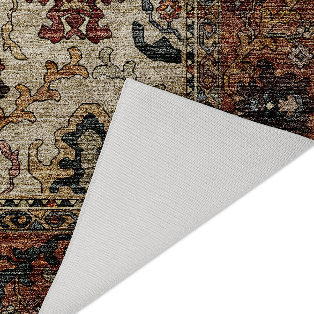 Dalyn Silk Road SR5 Copper Rug backing detail